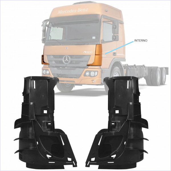 PAR ACABAMENTO INTERNO COLUNA MBB ATEGO