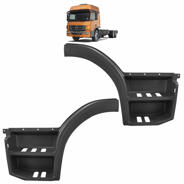 PAR DE ESCADA 2 DEGRAUS MBB ATEGO 2005