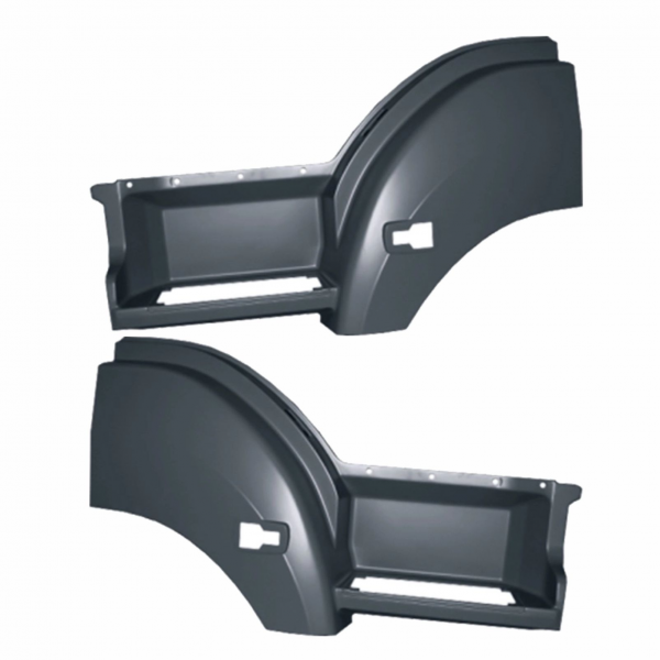 PAR ESTRIBO COM PARALAMA MBB AXOR TETO ALTO