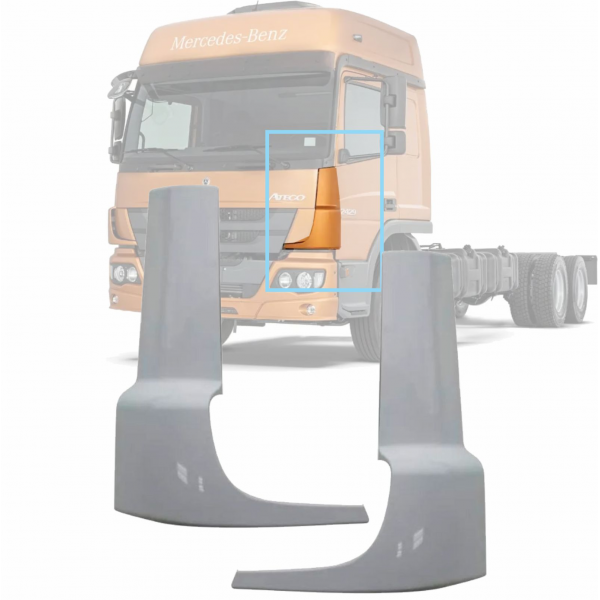 PAR DEFLETOR COLUNA LATERAL MBB ATEGO