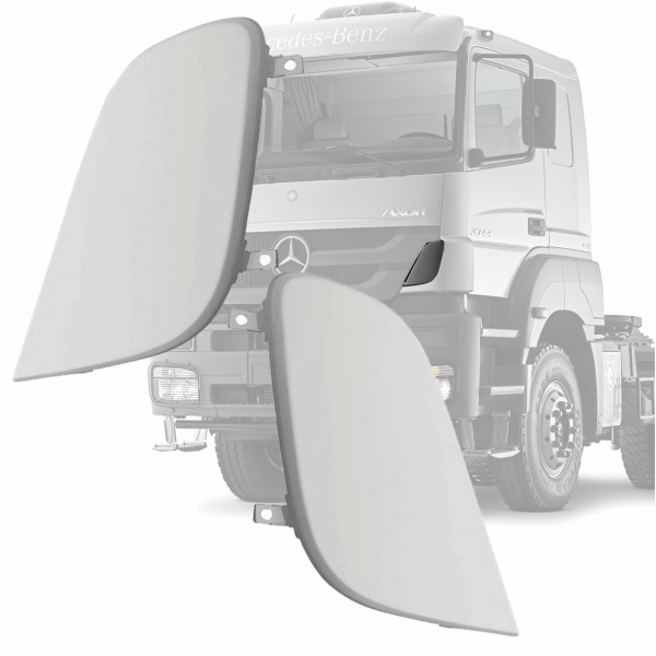 PAR ACABAMENTO DEFLETOR GRADE MBB AXOR