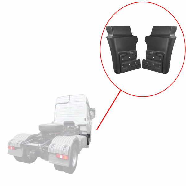 PAR PARALAMA TRASEIRO CABINE MBB AXOR 3340