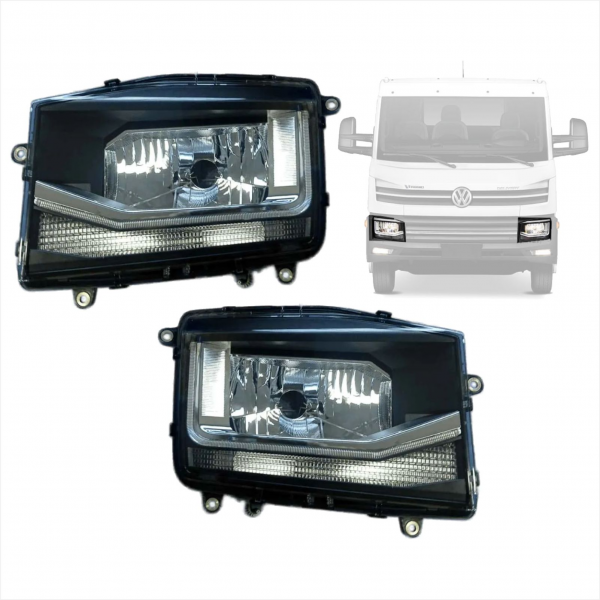 PAR FAROL DIANTEIRO VW NOVO DELIVERY 2018/...