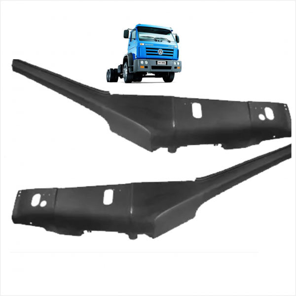 PAR COLUNA DIANTEIRA PARABRISA VW WORKER