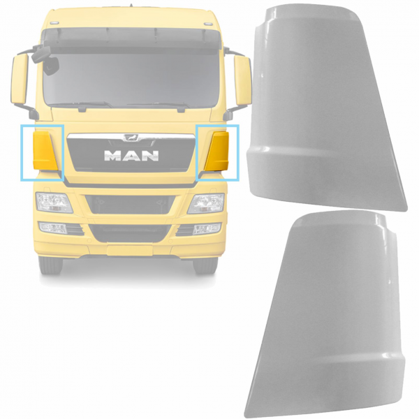 PAR DEFLETOR COLUNA LATERAL VW MAN TGX 28440