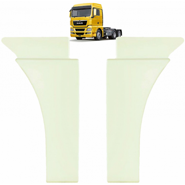 PAR ACABAMENTO DO PARALAMA TRASEIRO VW METEOR