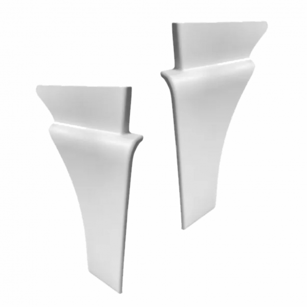 PAR ACABAMENTO DO PARALAMA TRASEIRO VW METEOR