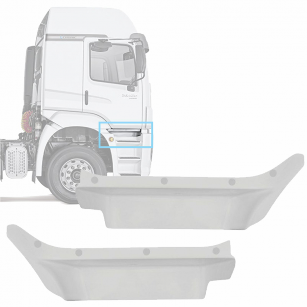 PAR SOLEIRA ACABAMENTO DO ESTRIBO - VW CONSTELLATION