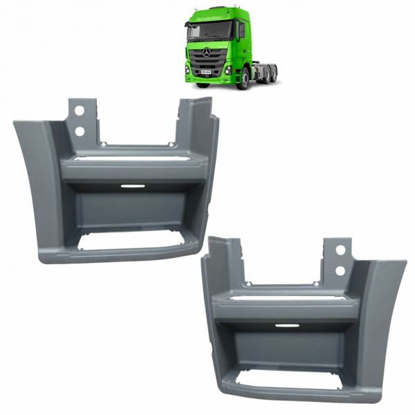 PAR DE ESTRIBO LATERAL MB ACTROS MEGASPACE