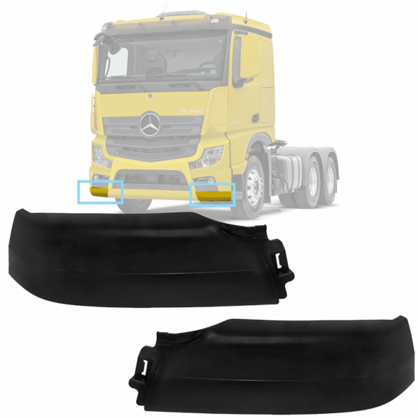 PAR ACABAMENTO DO PARACHOQUE MBB NEW ACTROS 2548