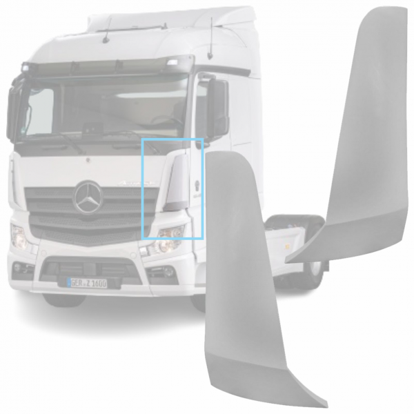 PAR ACABAMENTO EXTERNO LATERAL MBB NEW ACTROS 2022