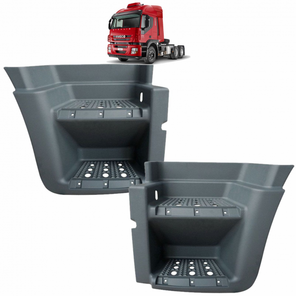 PAR 2 ESTRIBO 2 DEGRAUS IVECO STRALIS 2008