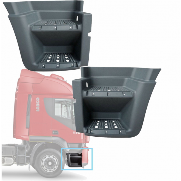 PAR 2 ESTRIBO 2 DEGRAUS IVECO STRALIS 2008