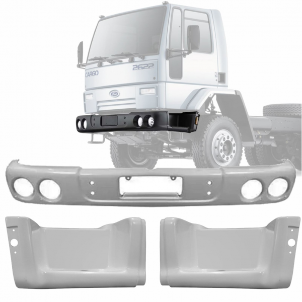 PAR PARACHOQUE COM ESTRIBOS FORD CARGO 2630