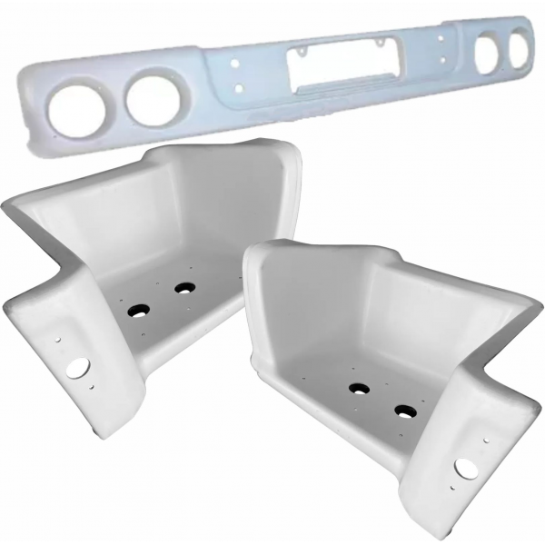 PAR PARACHOQUE COM ESTRIBOS FORD CARGO 2630