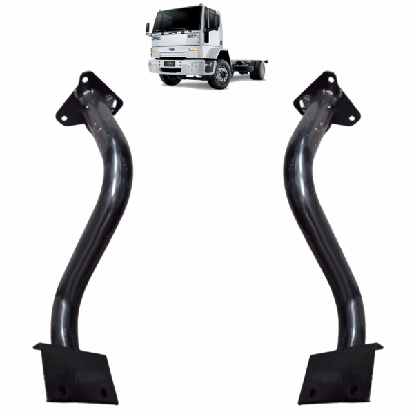 KIT SUPORTE ESTRIBO DUPLO FORD CARGO