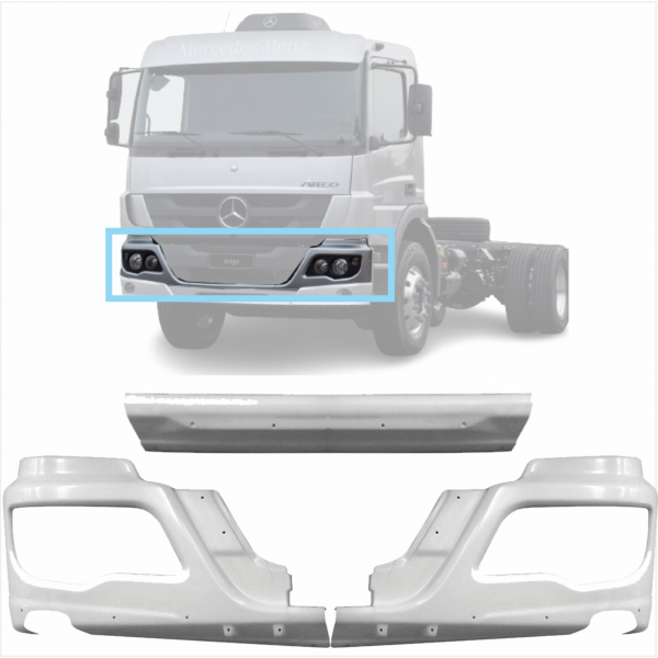 KIT PARACHOQUE DIANTEIRO MBB ATEGO 1419