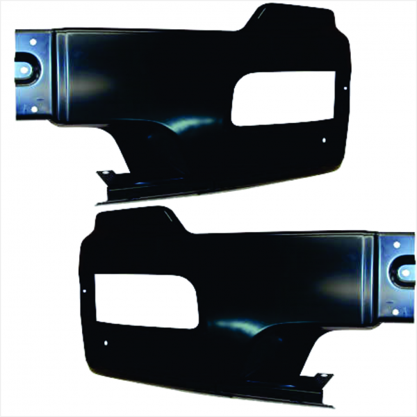 PAR PONTAS LATA DO PARACHOQUE MBB ATEGO 1728