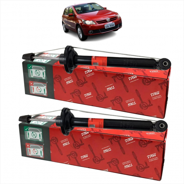 PAR AMORTECEDOR TRASEIRA GOL PARATI SAVEIRO