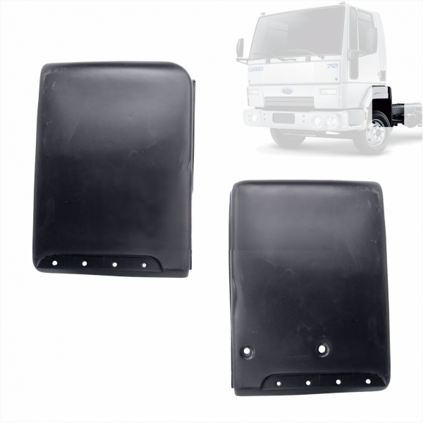 PAR PARALAMA TRASEIRO DA CABINE FORD CARGO 2000 A 2014