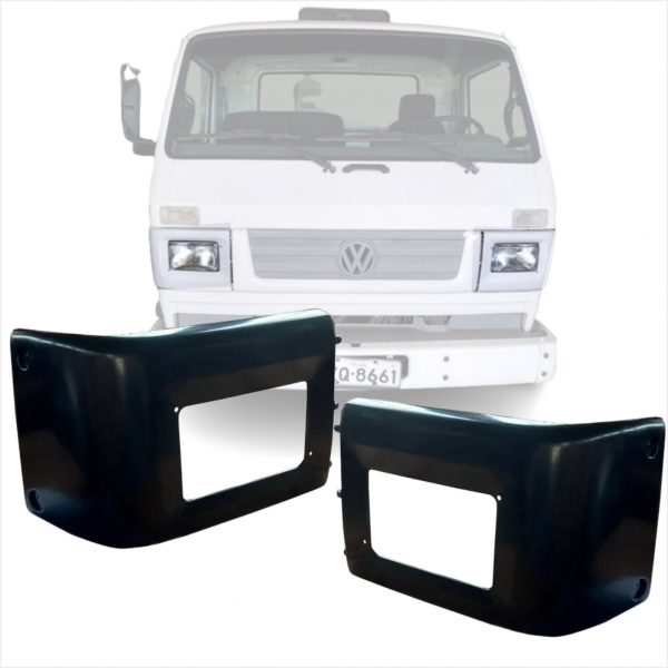PAR MOLDURA ARO FAROL DIANTEIRO VW WORKER