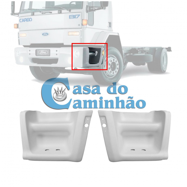 PAR DE ESCADA LATERAL FORD CARGO 2002