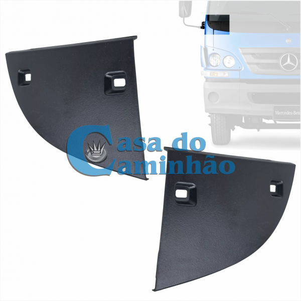 PAR ACABAMENTO INFERIOR PARABRISA MBB ACCELO