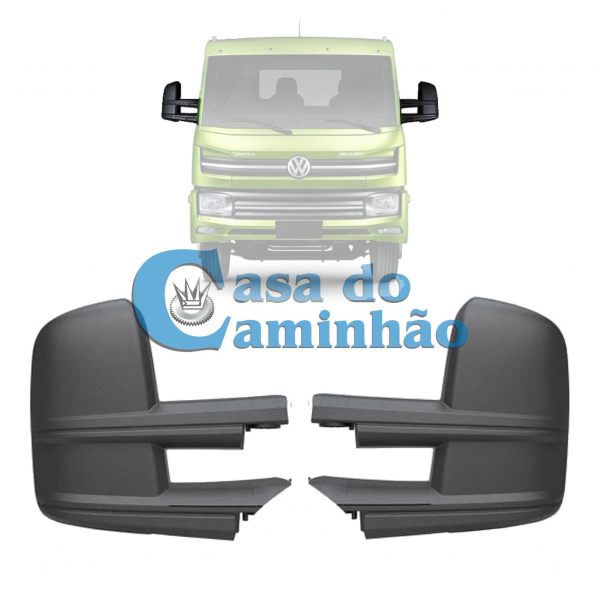 PAR ESPELHO RETROVISOR VW NOVO DELIVERY 2021