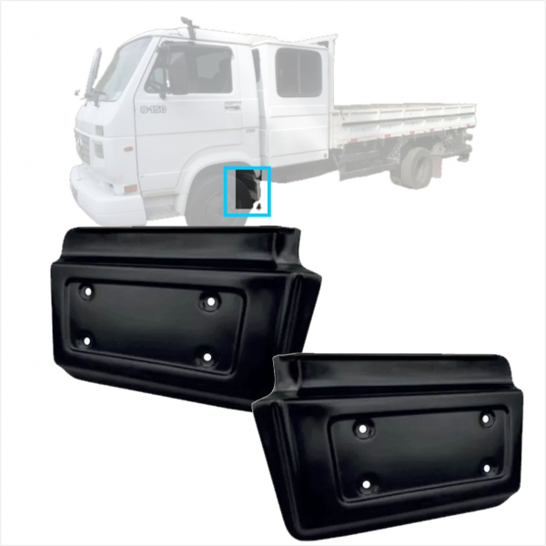 PAR PARALAMA TRASEIRO DA CABINE VW WORKER LEVES