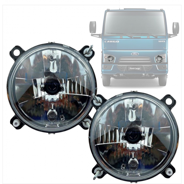 PAR FAROL DIANTEIRO FORD CARGO 816S E 1119