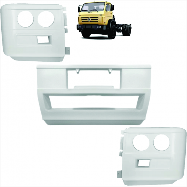 KIT PARACHOQUE DIANTEIRO 3 PARTES VW WORKER