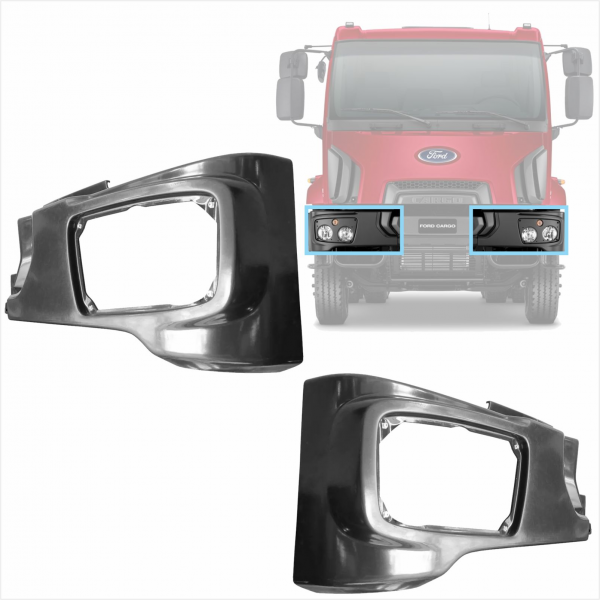 PAR PONTEIRAS DO PARACHOQUE FORD CARGO 1719