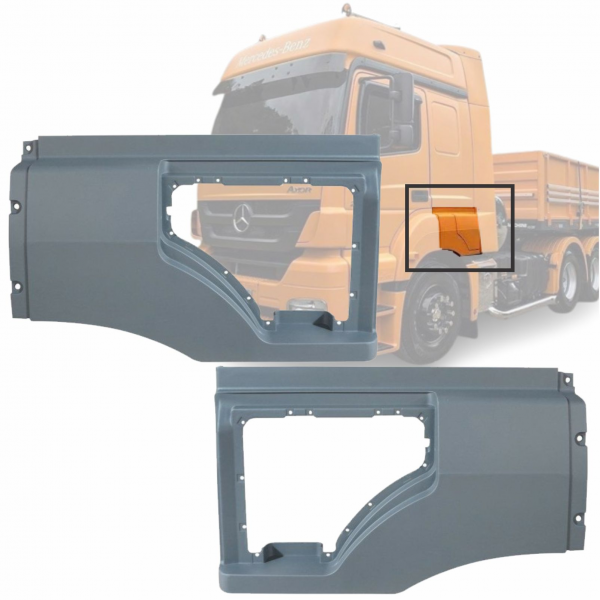 PAR ACABAMENTO EXTENSÃO DO PARALAMA MB AXOR 2540