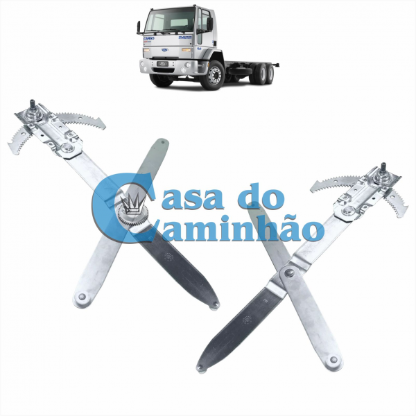 PAR MÁQUINA VIDRO MANUAL FORD CARGO 2002 2003