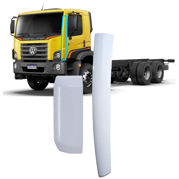 PAR REVESTIMENTO ESQUERDO DA COLUNA CABINE CONSTEL...