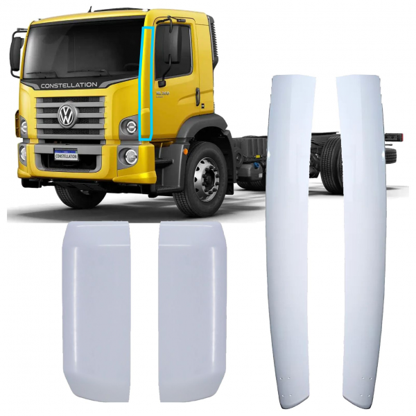 KIT CAPA E DEFLETOR DA COLUNA CONSTELLATION LD E L...