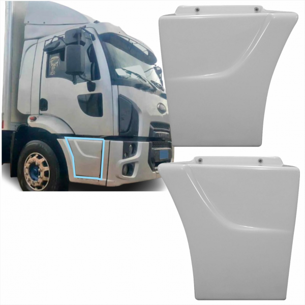 PAR TAMPA DO ESTRIBO ANTIFURTO C/SUPORTE CARGO