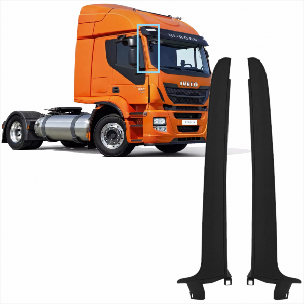 PAR COBERTURA COLUNA IVECO