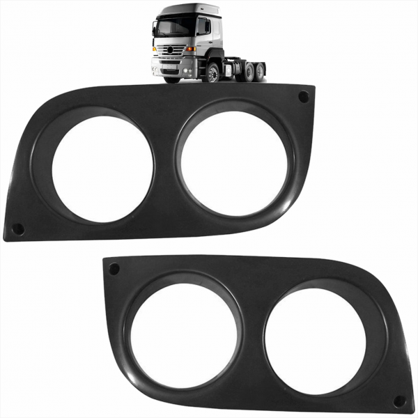 PAR MOLDURA FAROL MERCEDES