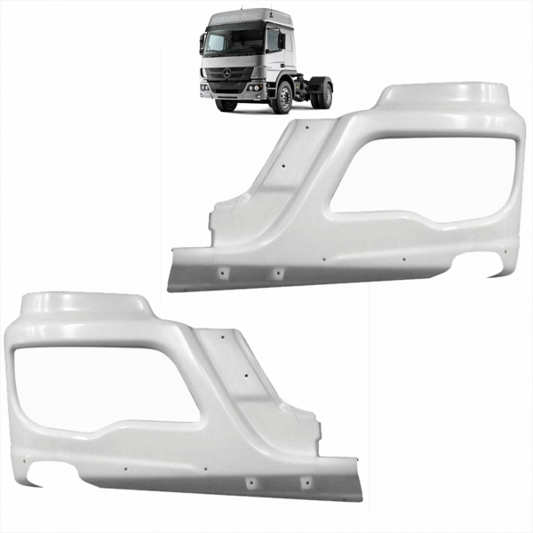 PAR PONTEIRA DO PARA-CHOQUE LATERAL MERCEDES