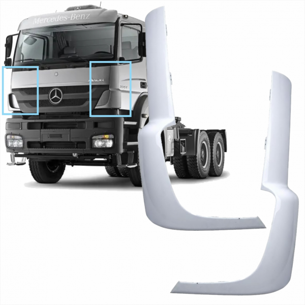 PAR CONJUNTO DEFLETOR DE AR MERCEDES