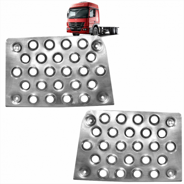 PAR ESTRIBO ZINCADO MERCEDES