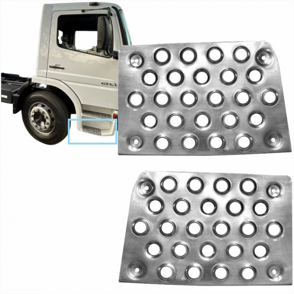 PAR ESTRIBO ZINCADO MERCEDES