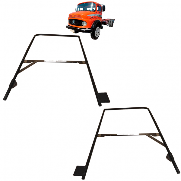 QUADRO VIDRO PORTA MERCEDES