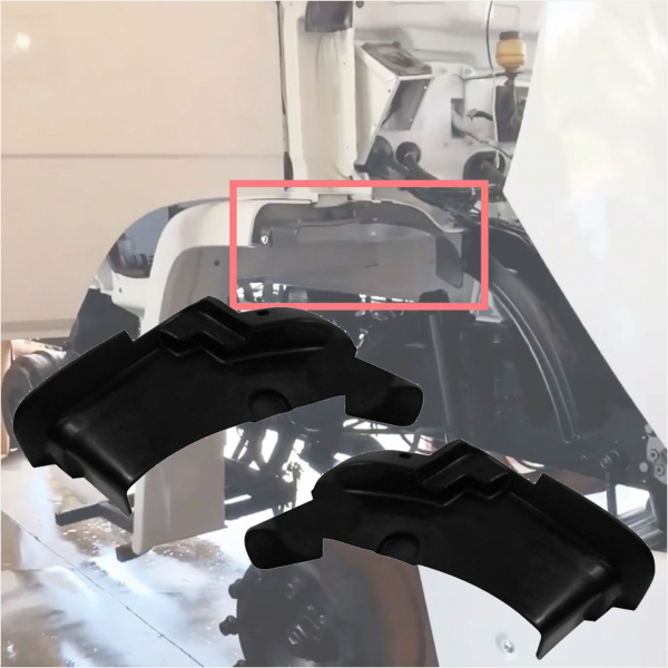 PAR PROTETOR DO PARALAMA MERCEDES 1620