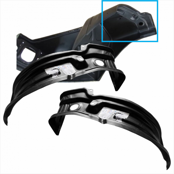 PAR REFORÇO DO PARALAMA MERCEDES 1618