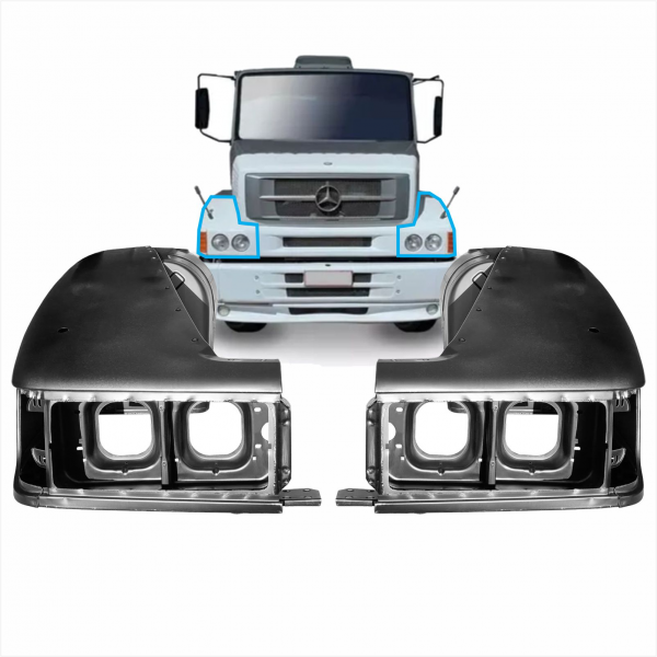 PARALAMA FRONTAL MECEDES HPN 1620