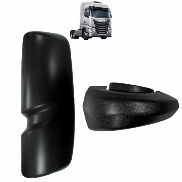 KIT CAPA RETROVISOR SUP / INF ESQUERDO