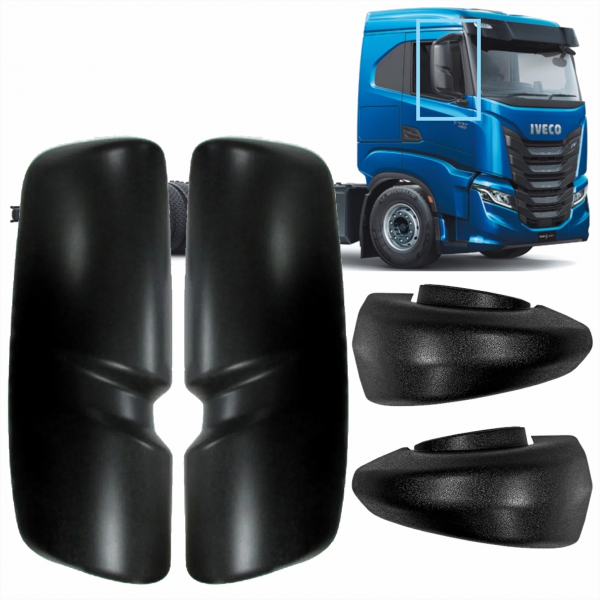 KIT CAPA DO RETROVISOR INF / SUP COMPLETO