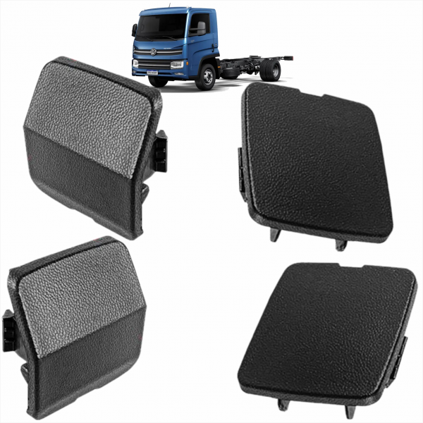 KIT COMPLETO TAMPA SUP/INF P/CHOQUE VW DELIVERY